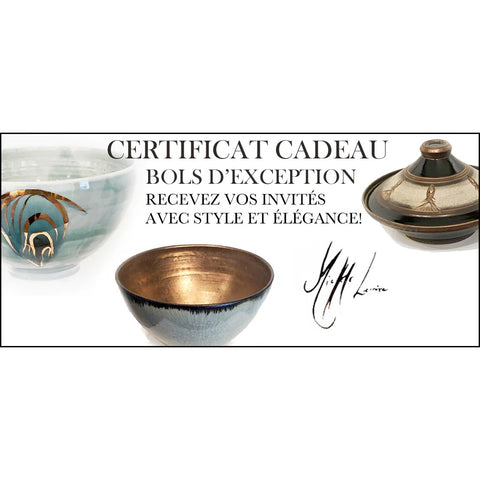 CERTIFICATS CADEAUX BOLS D'EXCEPTION