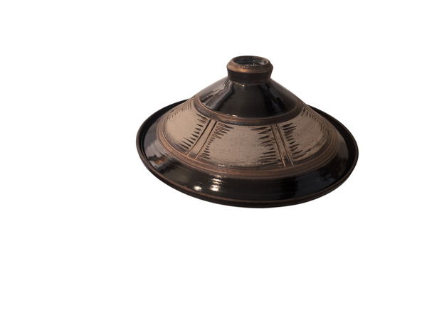 TAJINE ONYX ET BRONZE GRAVÉE SUR COMMANDE