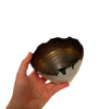 Bol coquille bronze craquelé