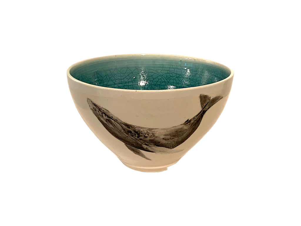 BOL EN PORCELAINE BALEINE