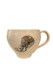 tasse en porcelaine méduse