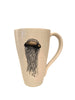 tasse en porcelaine méduse