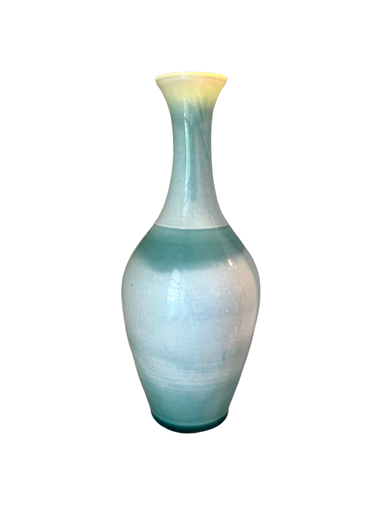 Vase à col céladon