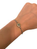 BRACELET ARGENT ET AVENTURINE