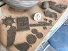 Cours semi-privé de traitements de surface en céramique - Création de textures et reliefs sur argile crue.