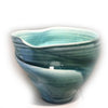 bols vortex tuquoise en porcelaine translucide