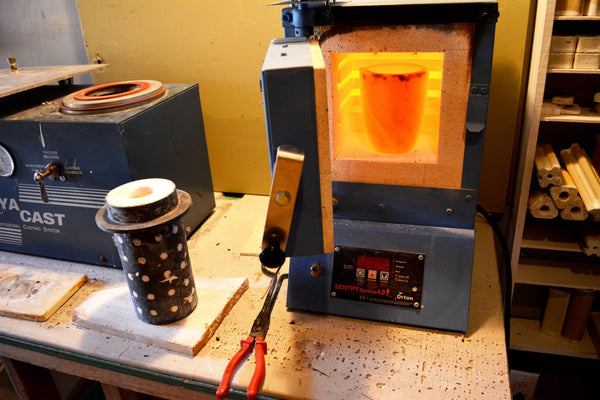 INITIATION AUX TECHNIQUES DE MICRO-FONDERIE À LA CIRE PERDUE ( 5 cours privés de 2h )