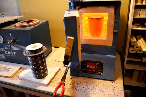 INITIATION AUX TECHNIQUES DE MICRO-FONDERIE À LA CIRE PERDUE ( 5 cours privés de 2h )